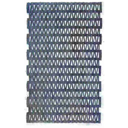 Durable Corp 4' X 40' Blue Runner Mat Runner Mat 720R48BL